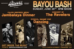 Bayou Bash flyer