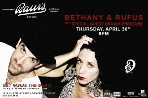 Bethany and Rufus flyer copy