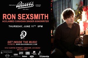 Ron Sexsmith Flyer